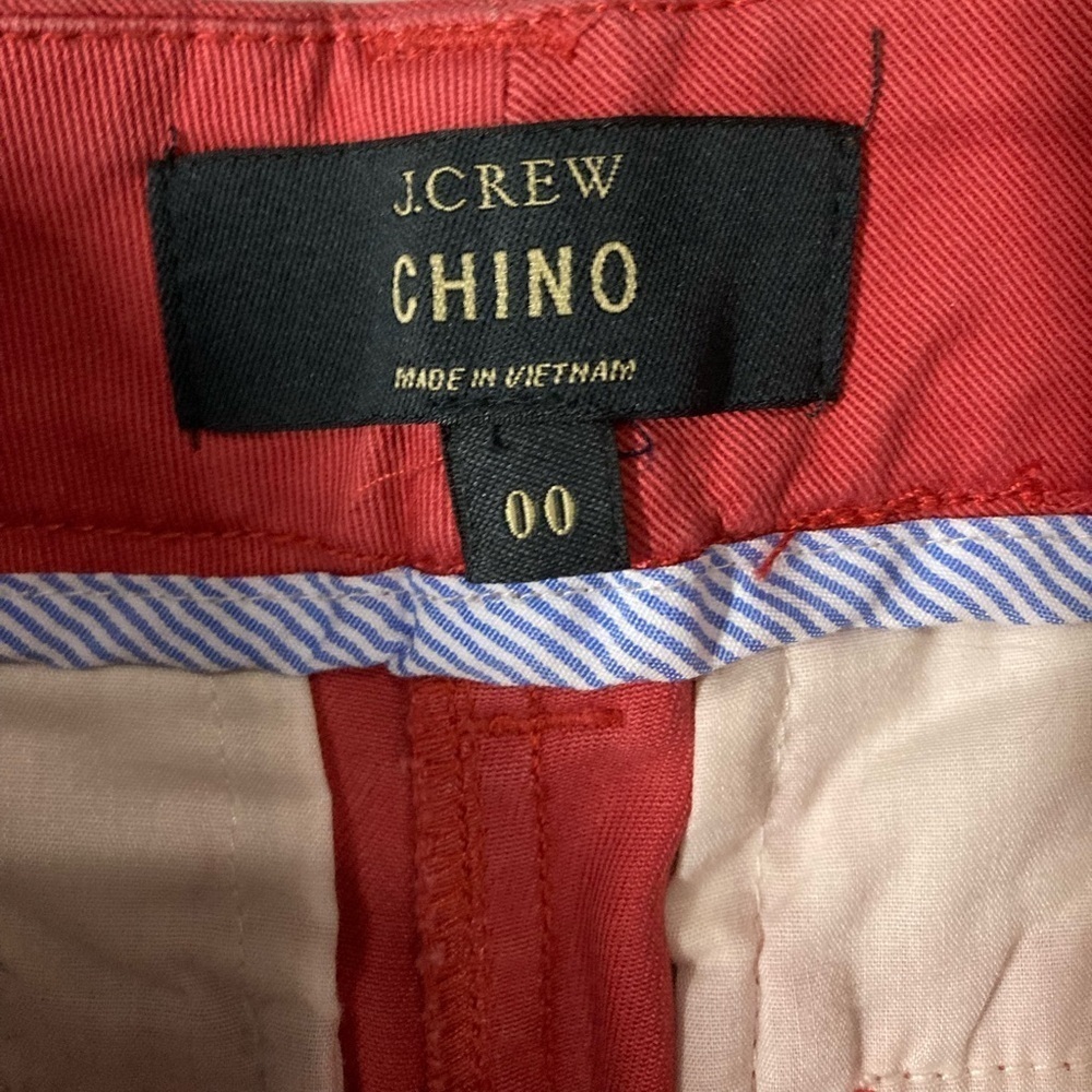 J. Crew Women’s Pink Size 00 Flat Front Chino Shorts - Picture 3 of 4